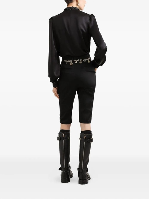 Dolce & Gabbana silk satin blouse - Black - zdjęcie produktu nr 2