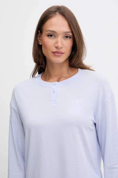 Tommy Hilfiger piżama damska kolor niebieski UW0UW06077 - zdjęcie produktu nr 2