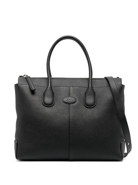 Tod's Di leather tote bag - Black - zdjęcie produktu nr 1