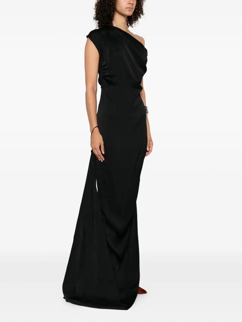 Vivienne Westwood one-shoulder draped maxi dress - Black - zdjęcie produktu nr 1