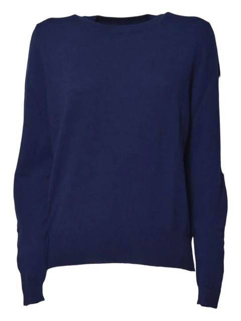 SOLOTRE crew-neck jumper - Blue - zdjęcie produktu nr 1