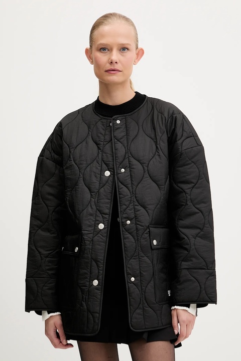 Karl Lagerfeld Jeans kurtka kolor czarny przejściowa oversize A3W15041 - zdjęcie produktu nr 1