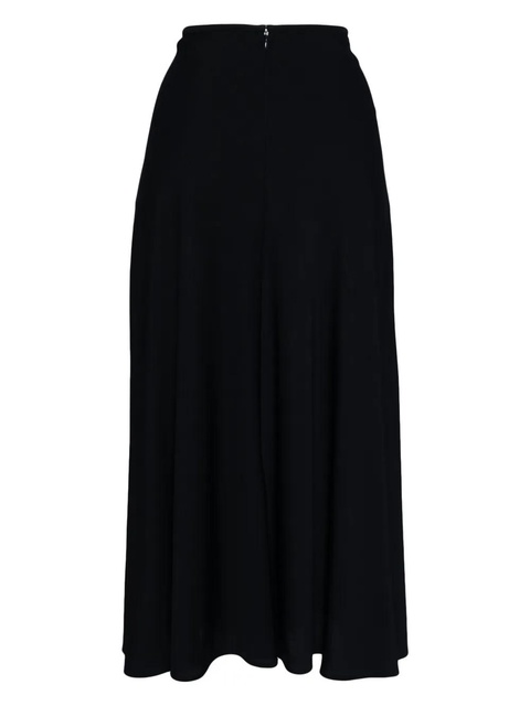 Jil Sander flared midi skirt - Blue - zdjęcie produktu nr 2