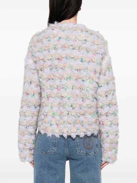 Blumarine bouclé jacket - Purple - zdjęcie produktu nr 1