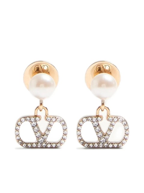Valentino Garavani Vlogo earrings - Gold - zdjęcie produktu nr 1