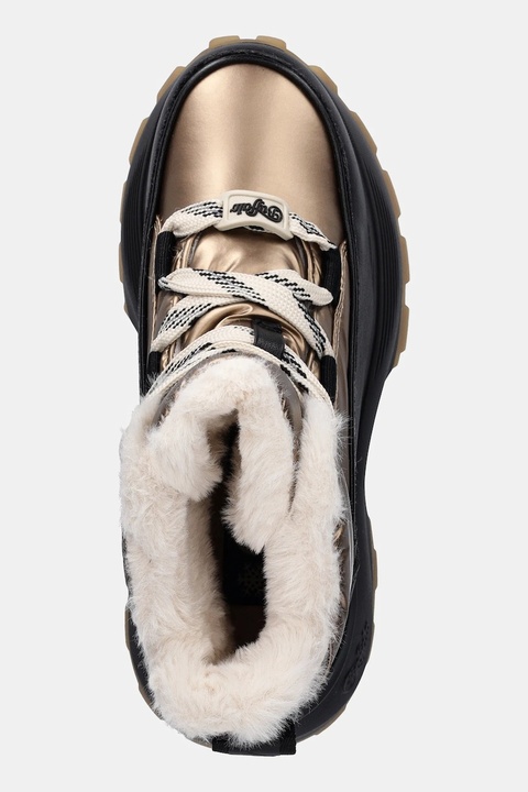 Buffalo śniegowce Manhatten Lace Up Puffed kolor złoty 1622622-GLD - zdjęcie produktu nr 2