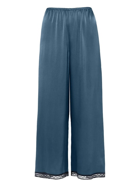 ERES lace-trimmed trousers - Blue - zdjęcie produktu nr 1