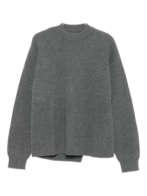 Jil Sander crew-neck sweater - Grey - zdjęcie produktu nr 2