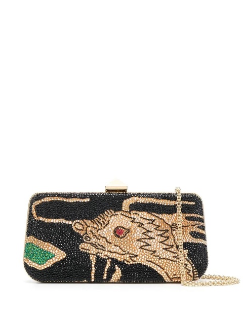 Valentino Garavani Drago Re-Edition Rockstud clutch bag - Black - zdjęcie produktu nr 1