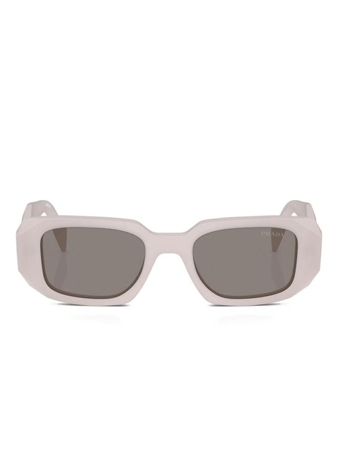Prada Eyewear Symbole geometric-frame sunglasses - Neutrals - zdjęcie produktu nr 1