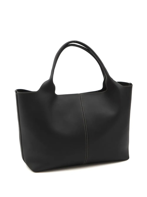 Tod's leather tote bag - Black - zdjęcie produktu nr 2
