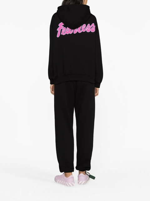 Versace logo-print cotton hoodie - Black - zdjęcie produktu nr 2