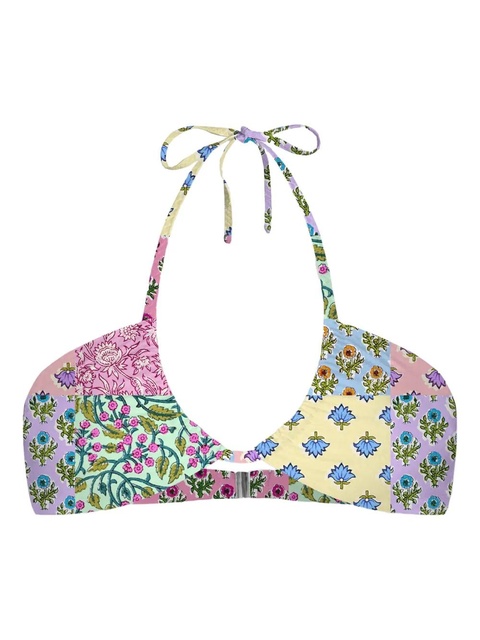 MC2 Saint Barth Dahlia pattern bikini top - Pink - zdjęcie produktu nr 2