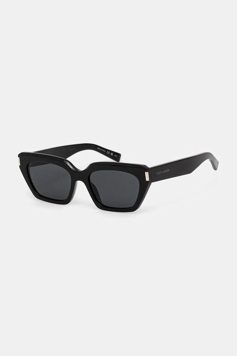 Saint Laurent okulary przeciwsłoneczne PAGE damskie kolor czarny SL 826 - zdjęcie produktu nr 1