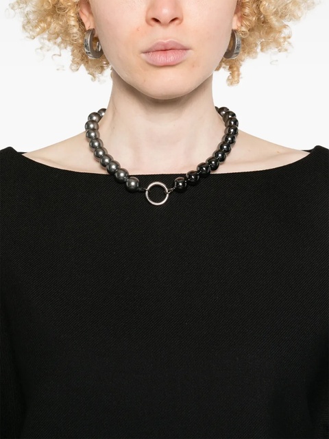 ENTIRE STUDIOS wool top - Black - zdjęcie produktu nr 2