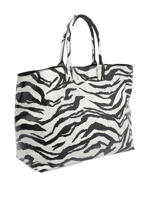 Essentiel Antwerp zebra-print tote bag - Black - zdjęcie produktu nr 2