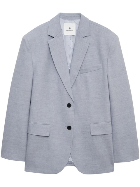 ANINE BING single-breasted blazer - Blue - zdjęcie produktu nr 1