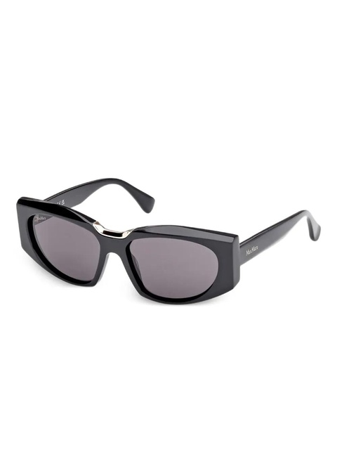 Max Mara Eyewear geometric-frame sunglasses - Black - zdjęcie produktu nr 1