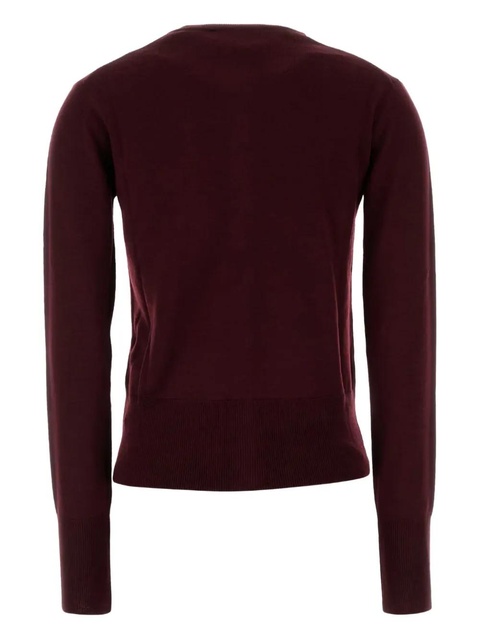 Vivienne Westwood orb-embellished virgin-wool cardigan - Red - zdjęcie produktu nr 2