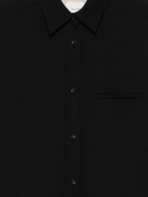 Alysi button-up shirt - Black - zdjęcie produktu nr 2