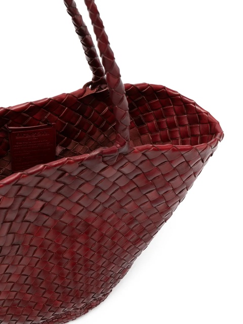 DRAGON DIFFUSION Egola woven tote bag - Red - zdjęcie produktu nr 2