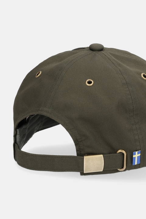 Fjallraven czapka z daszkiem Vidda kolor zielony z aplikacją F77357 - zdjęcie produktu nr 2