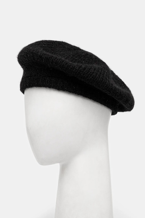 Answear.LAB beret wełniany kolor czarny wełniany - zdjęcie produktu nr 1