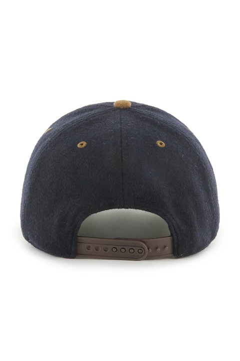 47 brand czapka z daszkiem z dodatkiem wełny MLB New York Mets kolor granatowy B-CHSHT16WIP-NY - zdjęcie produktu nr 2