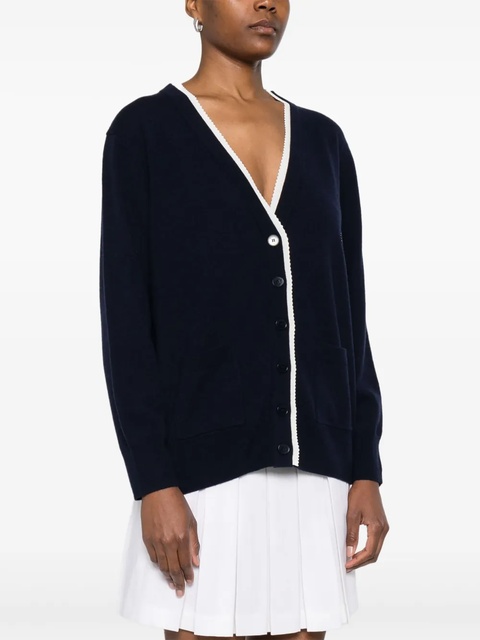 SANDRO cashmere cardigan - Blue - zdjęcie produktu nr 2