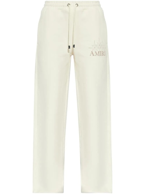 AMIRI cotton track pants - Neutrals - zdjęcie produktu nr 1