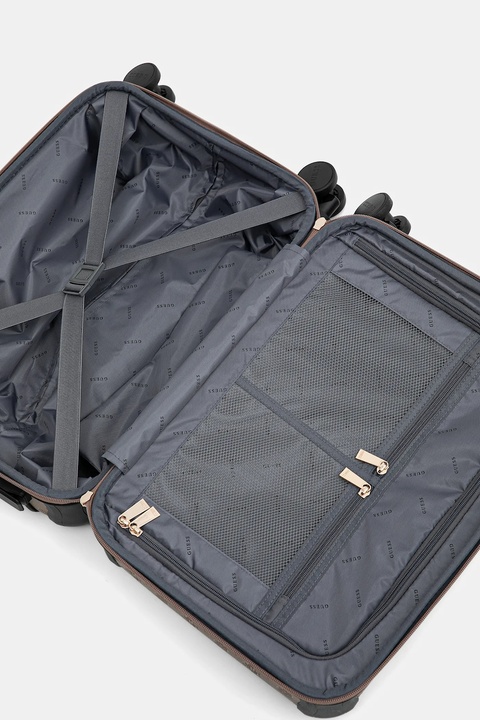 Guess walizka WILDER SMALL kolor beżowy TWDP74 52983 - zdjęcie produktu nr 2