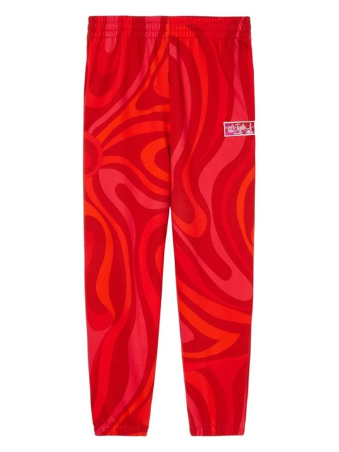PUCCI fleece track pants - Red - zdjęcie produktu nr 1