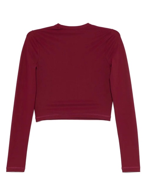 Jil Sander cropped swim top - Red - zdjęcie produktu nr 2