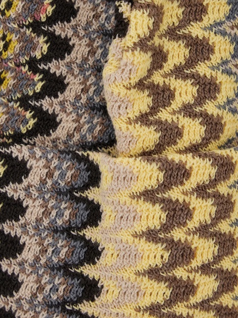 Missoni zigzag beanie - Neutrals - zdjęcie produktu nr 2