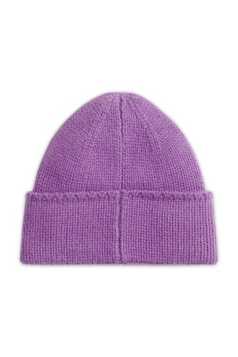 Polo Ralph Lauren czapka wełniana kolor fioletowy wełniana 455954355 - zdjęcie produktu nr 2