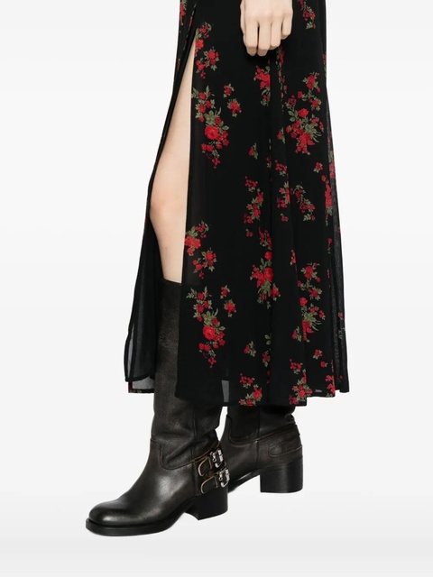 Reformation Eridania dress - Black - zdjęcie produktu nr 1