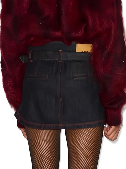 ISABEL MARANT belted wrap skirt - Blue - zdjęcie produktu nr 2
