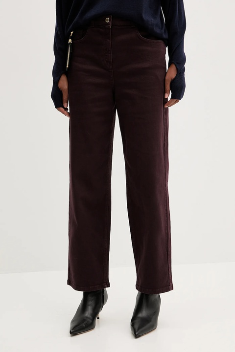 Elisabetta Franchi jeansy damskie high waist PJ04D56E2 - zdjęcie produktu nr 1