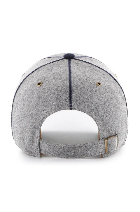 47 brand czapka z daszkiem MLB New York Yankees kolor szary z aplikacją B-BRKCU17WIS-GYA - zdjęcie produktu nr 2