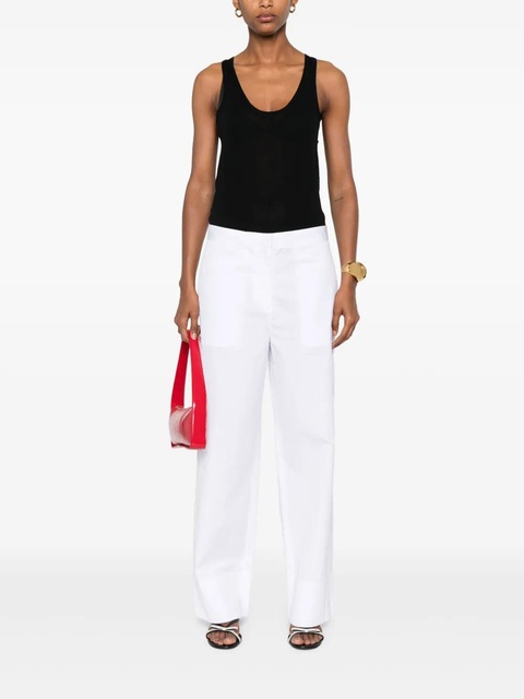 TOTEME twisted-seam trousers - White - zdjęcie produktu nr 2
