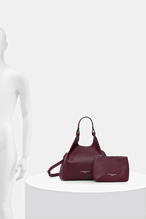 Gianni Chiarini torebka skórzana DUA kolor bordowy BS 9719 RNGDBL - zdjęcie produktu nr 1
