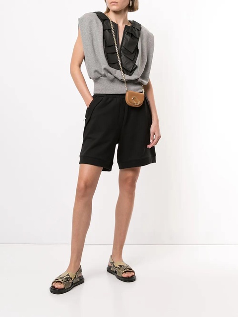 3.1 Phillip Lim relaxed track shorts - Black - zdjęcie produktu nr 1