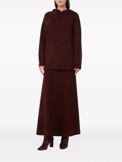 Max Mara Liana drawstring pocket hoodie - Red - zdjęcie produktu nr 1