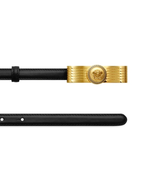 Versace Gianni Ribbon leather belt - Black - zdjęcie produktu nr 2