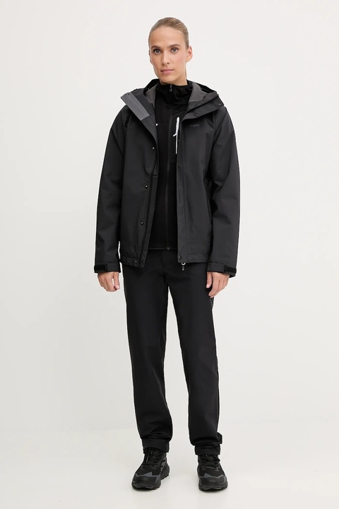 Haglöfs kurtka przeciwdeszczowa Breeze damska kolor czarny 607681 - zdjęcie produktu nr 2