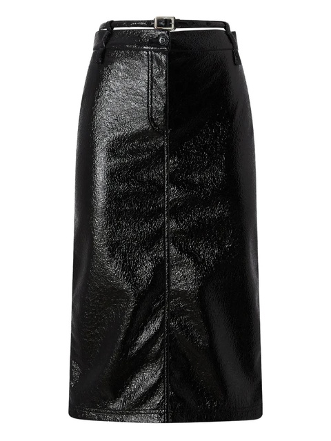 PINKO belted midi skirt - Black - zdjęcie produktu nr 1
