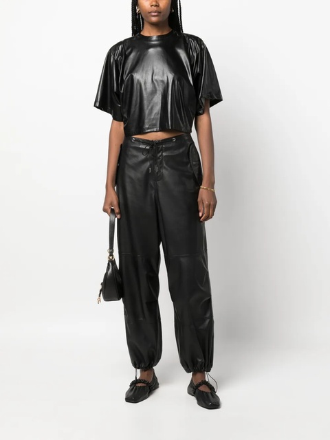 MARANT ÉTOILE Brooky crop top - Black - zdjęcie produktu nr 1