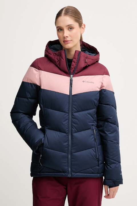 Columbia kurtka narciarska Abbott Peak kolor granatowy 2105111 - zdjęcie produktu nr 1