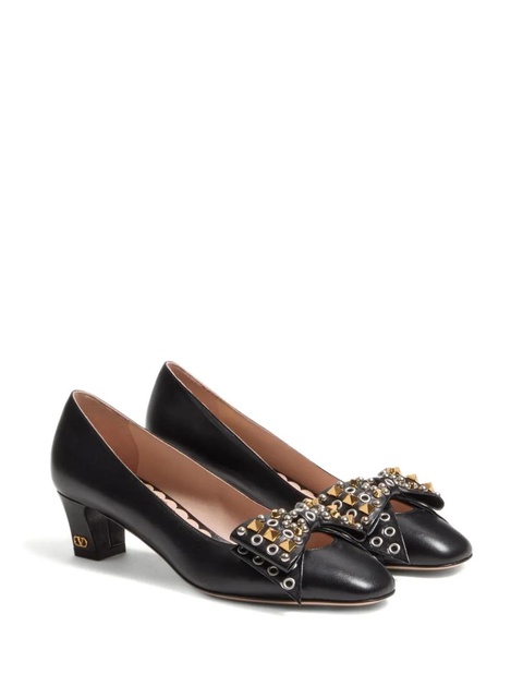 Valentino Garavani 45mm Bowow pumps - Black - zdjęcie produktu nr 2