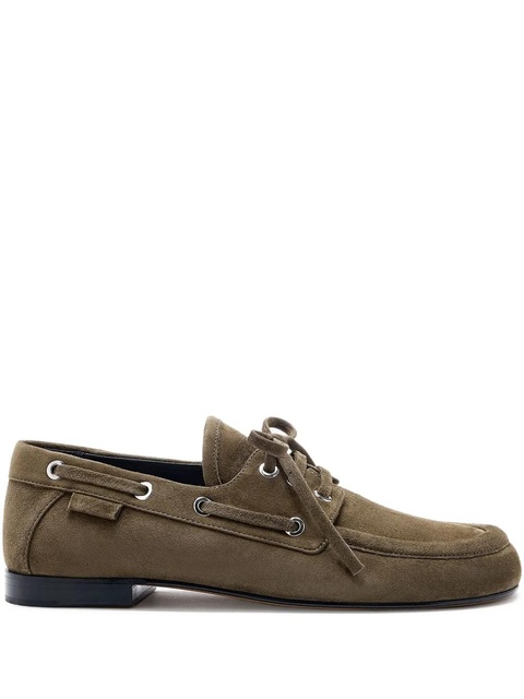 Proenza Schouler leather loafers - Green - zdjęcie produktu nr 1